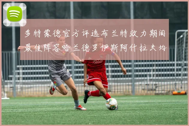 多特蒙德官方评选布兰特效力期间最佳阵容哈兰德罗伊斯阿什拉夫均入选